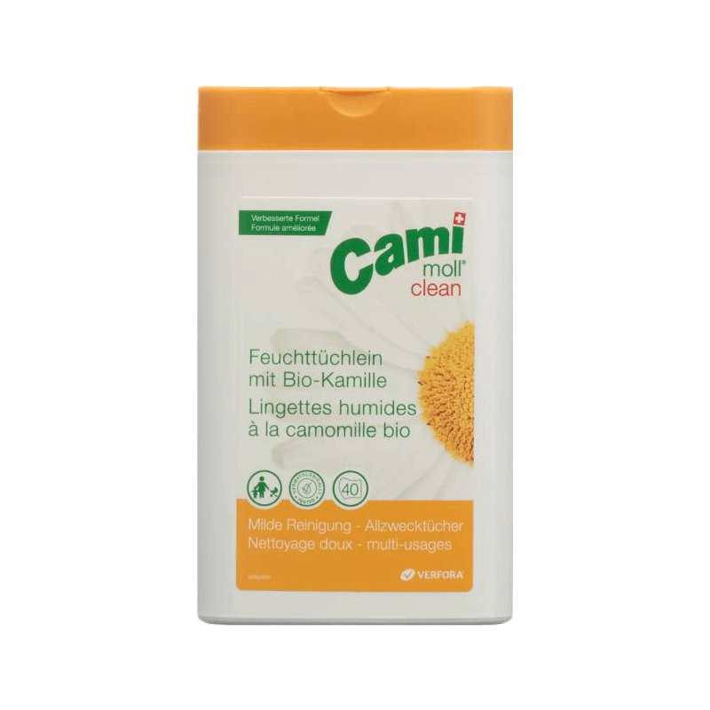 CAMI MOLL clean Feuchttücher NF Box 40 Stk