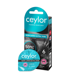 CEYLOR Non Latex Präservativ Ultra Thin 6 Stk