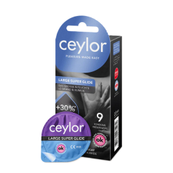 CEYLOR Large Super Glide Präservativ 9 Stk