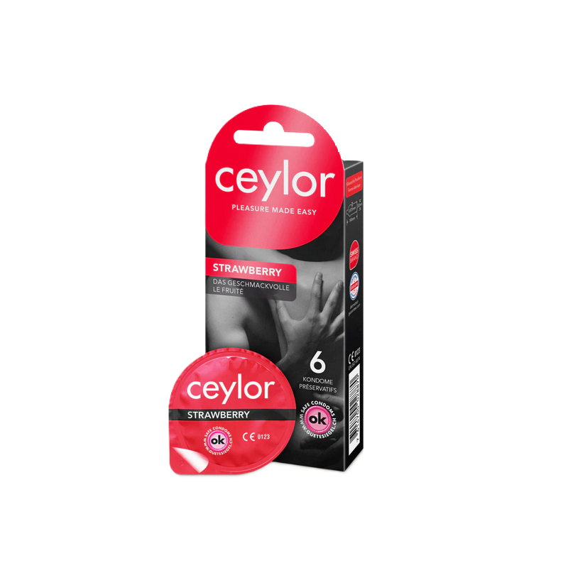 CEYLOR Strawberry Präservativ 6 Stk