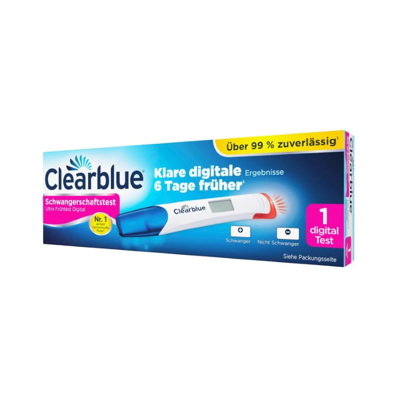CLEARBLUE Ultra Schwangerschaftstest früh digital