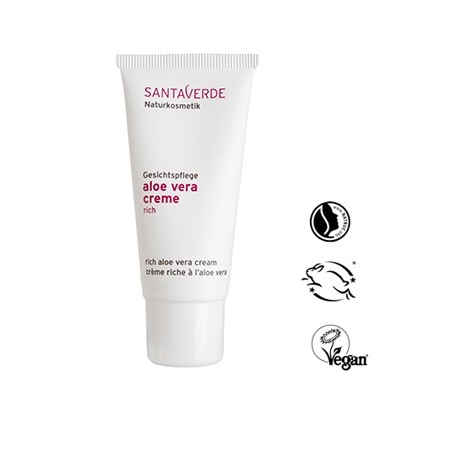 SANTAVERDE ALOE FACE CREME RICH UNPARF 30 ml