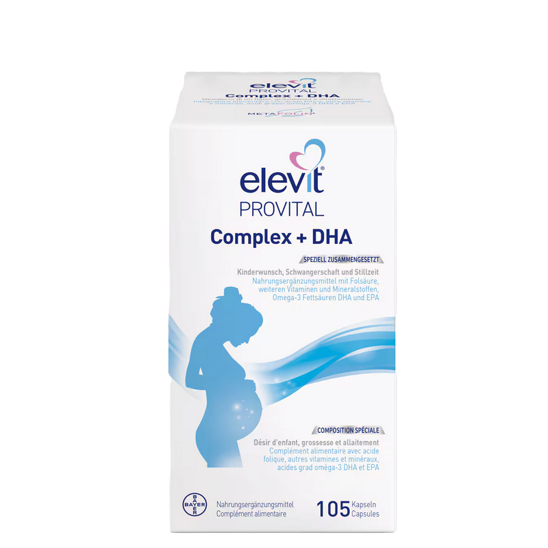 ELEVIT Provital Complex + DHA Kaps 105 Stk