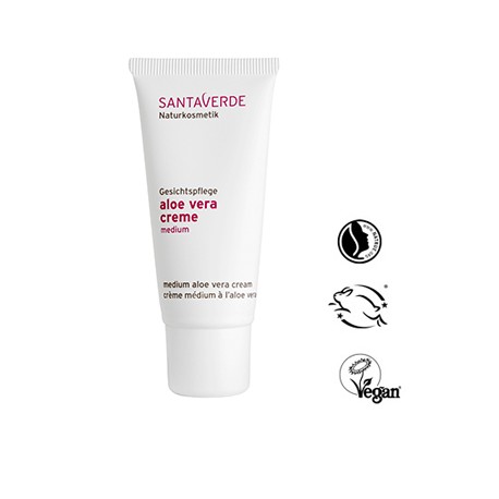 SANTAVERDE ALOE FACE CREME MEDIUM 30 ml