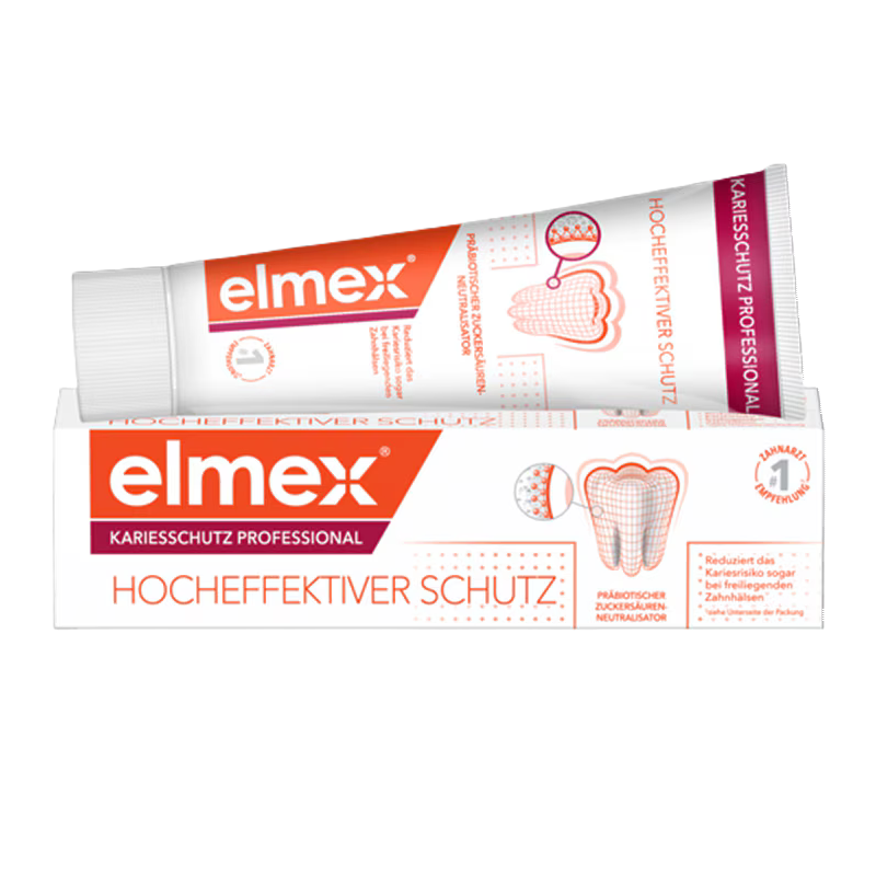ELMEX KARIESSCHUTZ PROF Zahnpasta Duo 2 x 75 ml