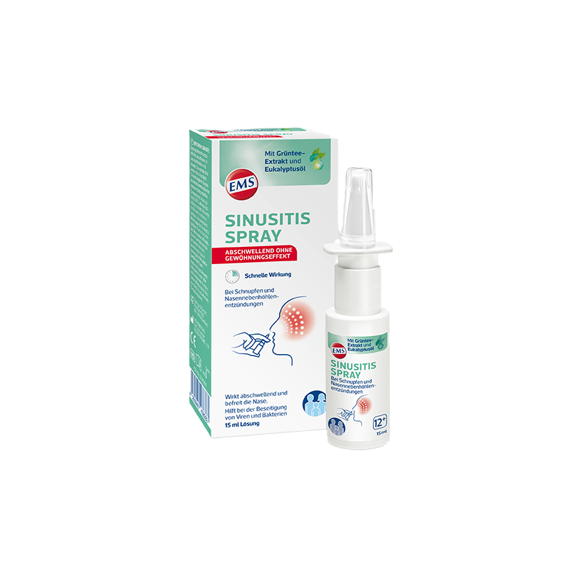 EMS Sinusitis Spray mit Eukalyptusöl 15 ml