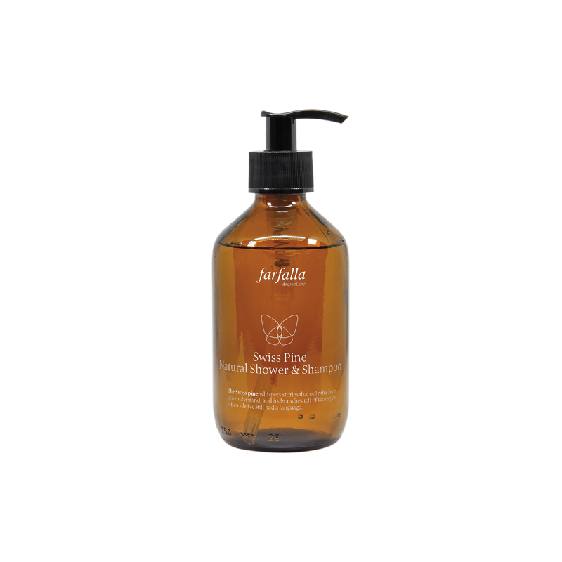 FARFALLA Swiss Pine Natural Shower&Shamp Tb 250 ml FARFALLA Swiss Pine Natural Shower&Shamp Tb 250 ml
