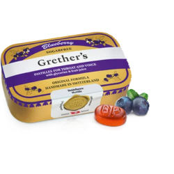 GRETHERS Blueberry Pastillen ohne Zucker 110 g
