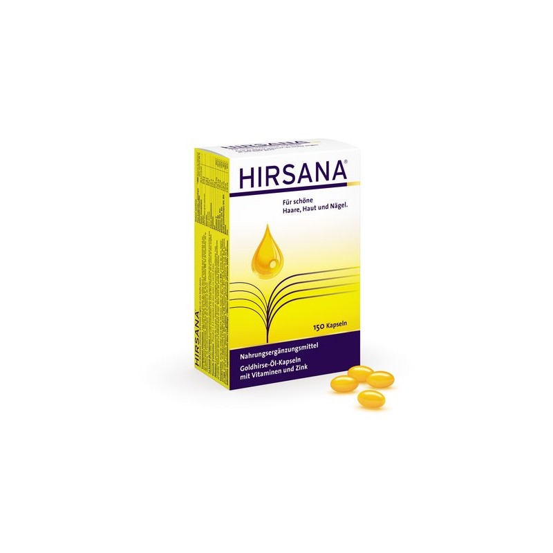 HIRSANA Goldhirse-Öl-Kapseln 150 Stk HIRSANA Goldhirse-Öl-Kapseln 150 Stk
