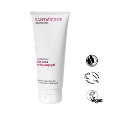 SANTAVERDE ALOE FACE REINIGUNGSGEL UNPARF 100 ml