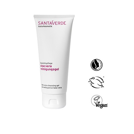 SANTAVERDE ALOE FACE REINIGUNGSGEL UNPARF 100 ml