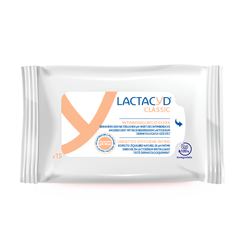 LACTACYD Intimpflegetücher 15 Stk