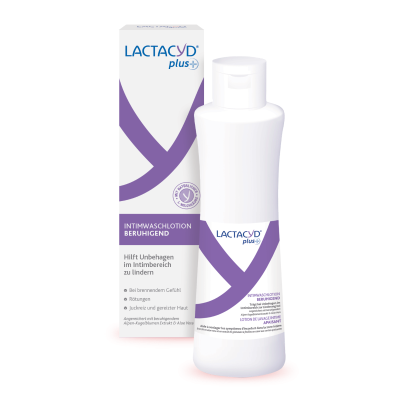 LACTACYD Plus+ beruhigend 250 ml