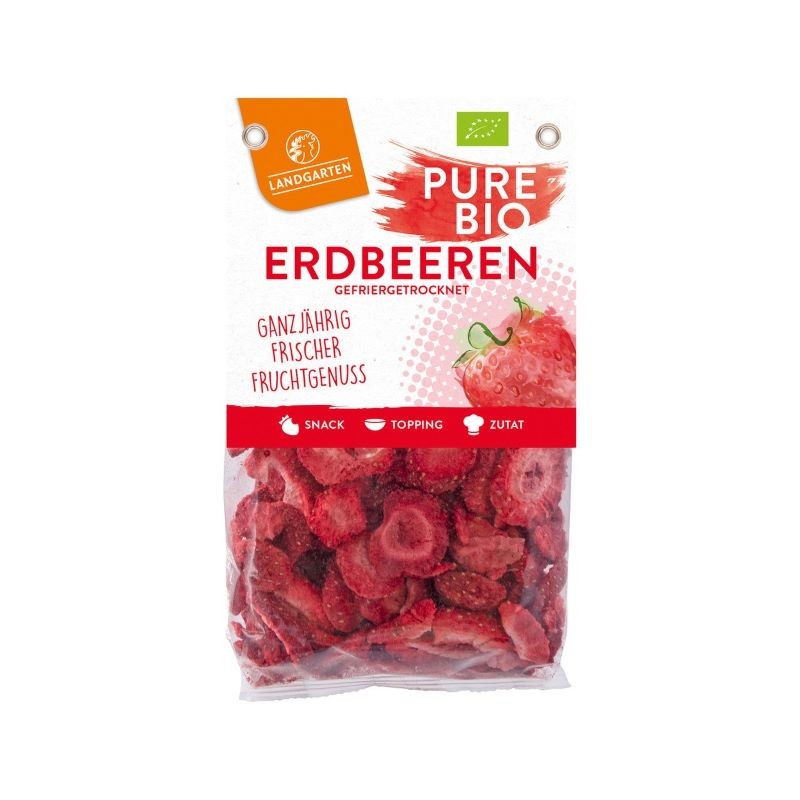 LANDGARTEN Erdbeeren gefriergetrocknet Btl 20 g