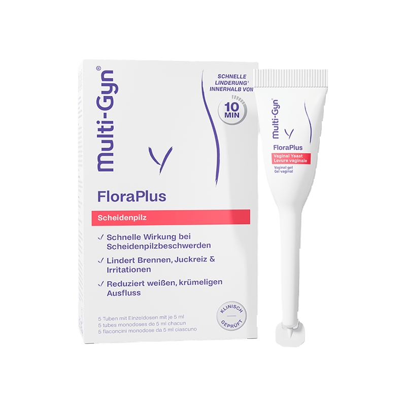 MULTI-GYN FloraPlus Gel Scheidenpilz 5 Tb 5 ml