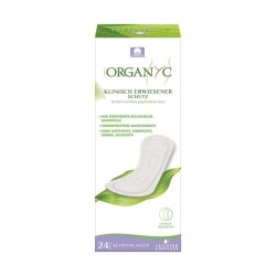 ORGANYC Slipeinlagen extra dünn light flow 24 Stk