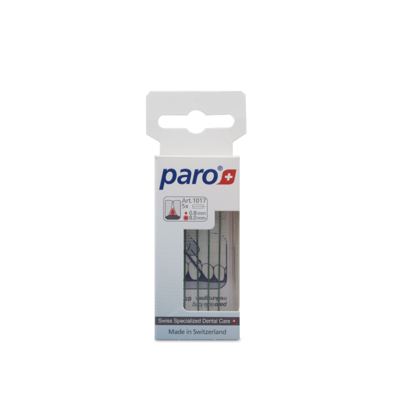 PARO Isola Long 8mm medium grün zyl 5 Stk