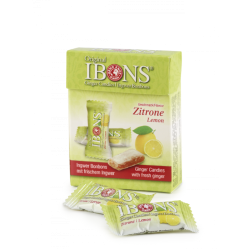 IBONS Ingwer Bonbon Zitrone Box 60 g