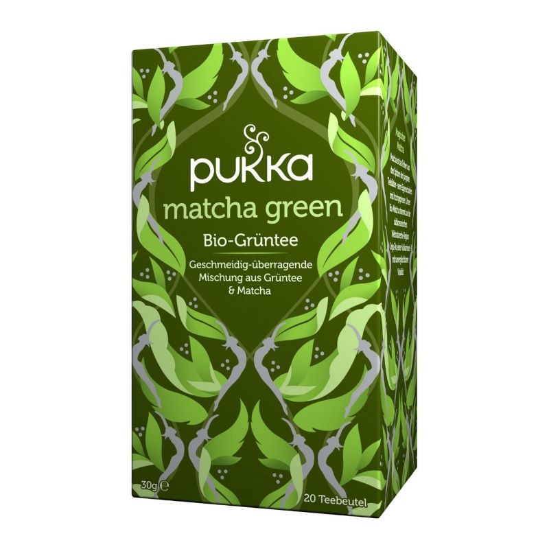 PUKKA Matcha Green Tee Bio Btl 20 Stk