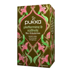 PUKKA Pfefferminz&Süssholz Tee Bio Btl 20 Stk