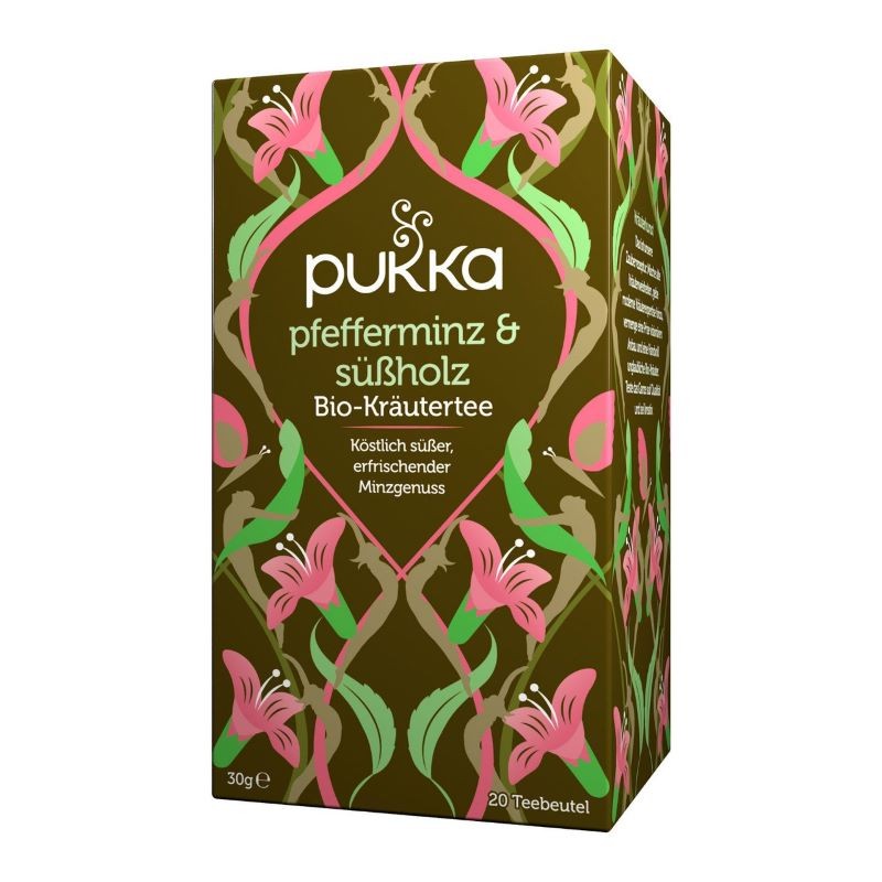 PUKKA Pfefferminz&Süssholz Tee Bio Btl 20 Stk
