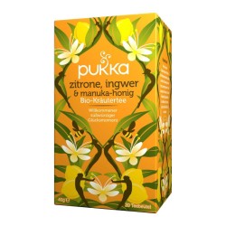 PUKKA Zitrone Ingwer&Manuk Hon Tee Bio Btl 20 Stk