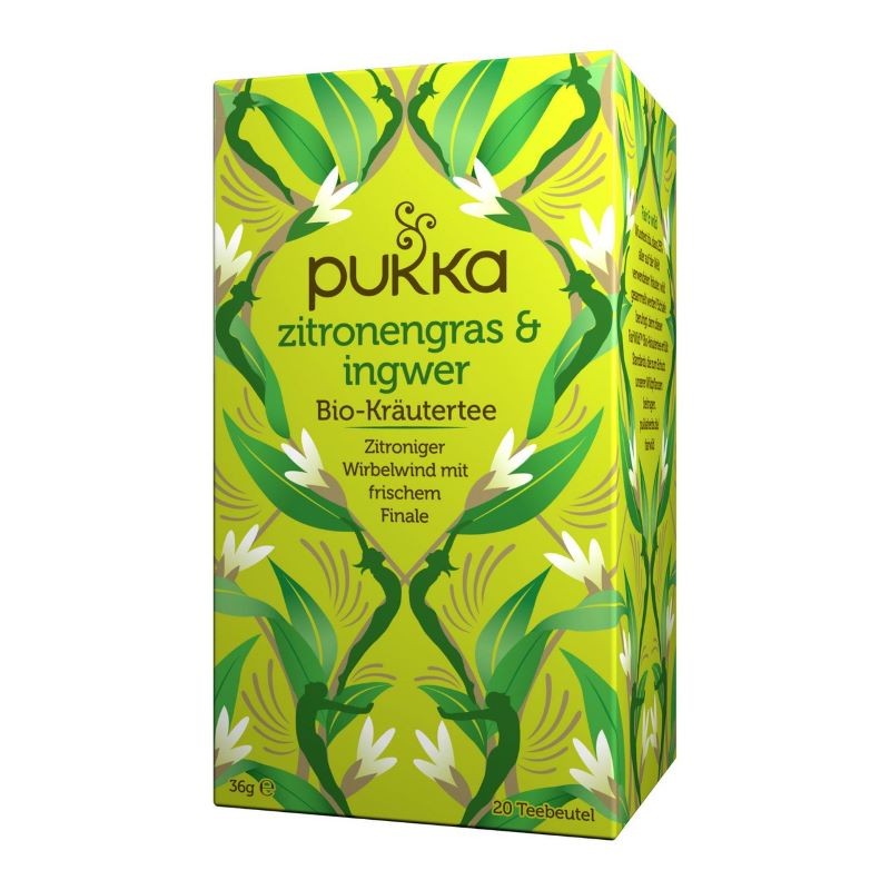 PUKKA Zitronengras&Ingwer Tee bio Btl 20 Stk