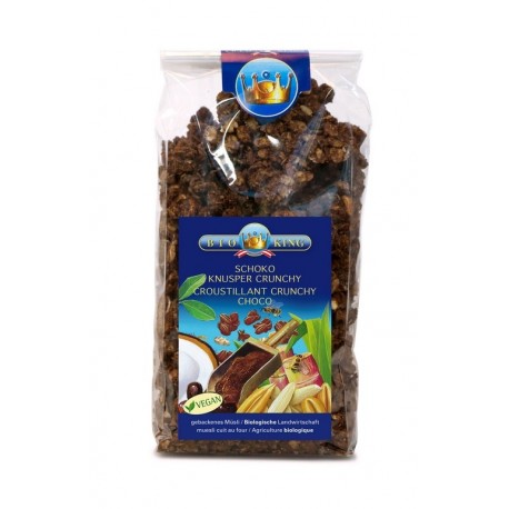 BIOKING Schoko Knusper Crunchy 375 g