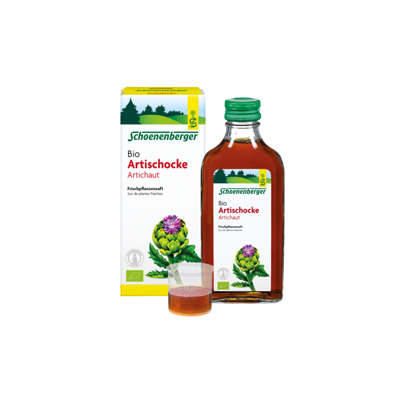 SCHOENENBERGER Artischo Frischpfl Saft Bio 200 ml