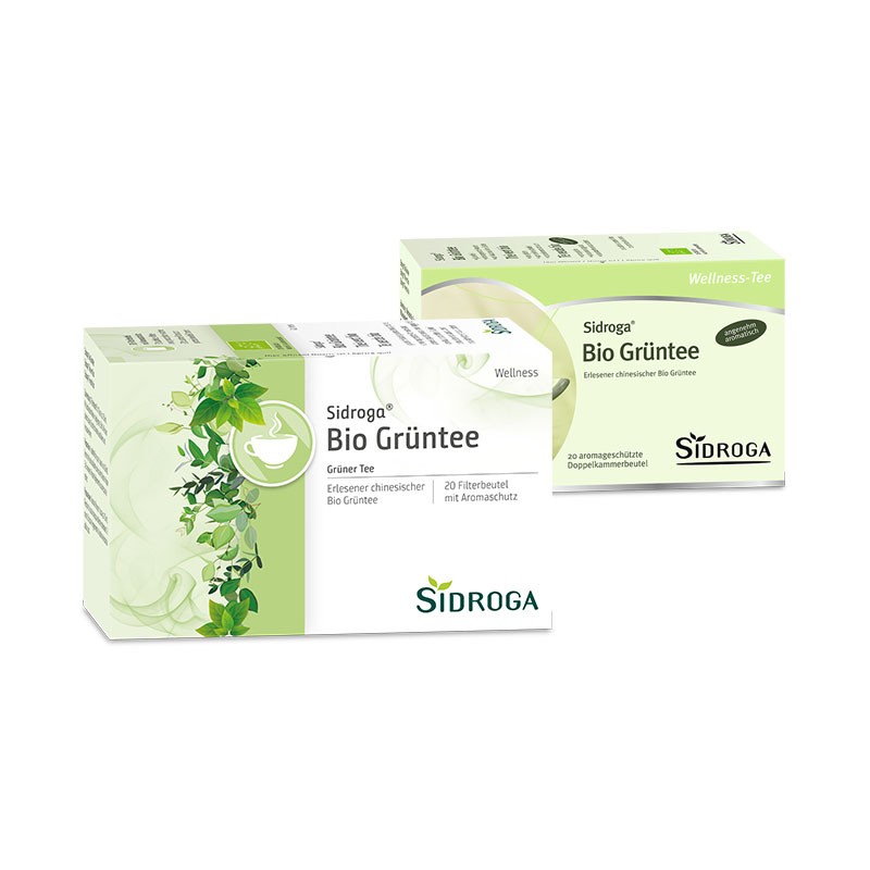 SIDROGA Bio Grüntee Btl 20 Stk
