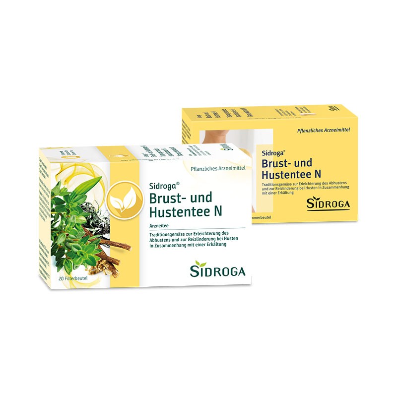 SIDROGA Brust- und Hustentee N 20 Btl 2 g SIDROGA Brust- und Hustentee N 20 Btl 2 g