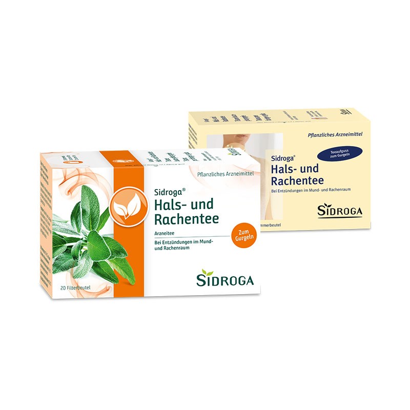 SIDROGA Hals- und Rachentee 20 Btl 2.5 g SIDROGA Hals- und Rachentee 20 Btl 2.5 g