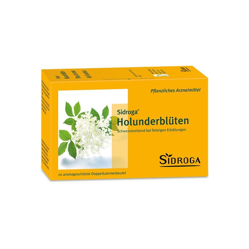 SIDROGA Holunderblüten 20 Btl 1 g SIDROGA Holunderblüten 20 Btl 1 g