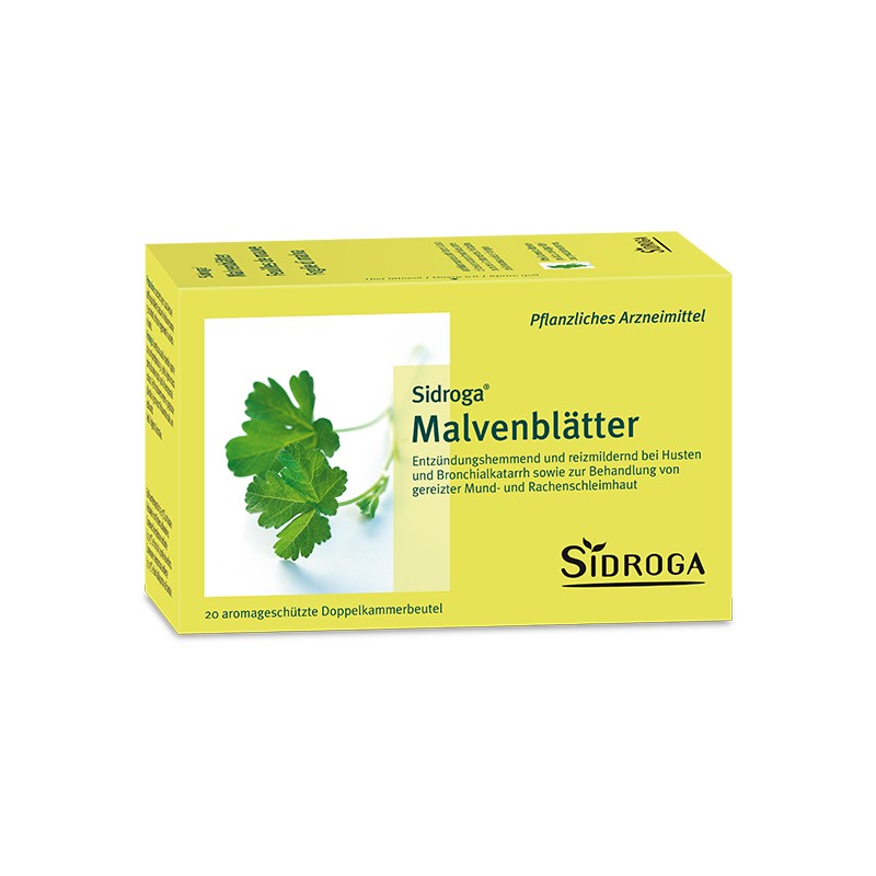SIDROGA Malvenblätter 20 Btl 0.9 g SIDROGA Malvenblätter 20 Btl 0.9 g