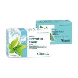 SIDROGA Pfefferminzblätter 20 Btl 1.5 g