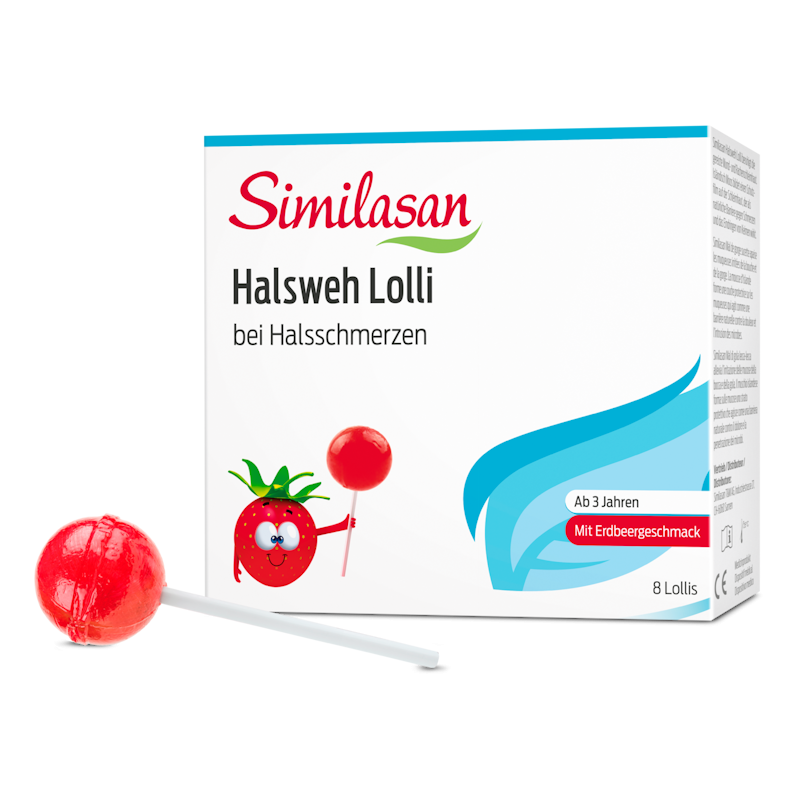SIMILASAN Halsweh Lolli 8 Stk