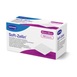 SOFT ZELLIN Alkoholpads 100 Stk