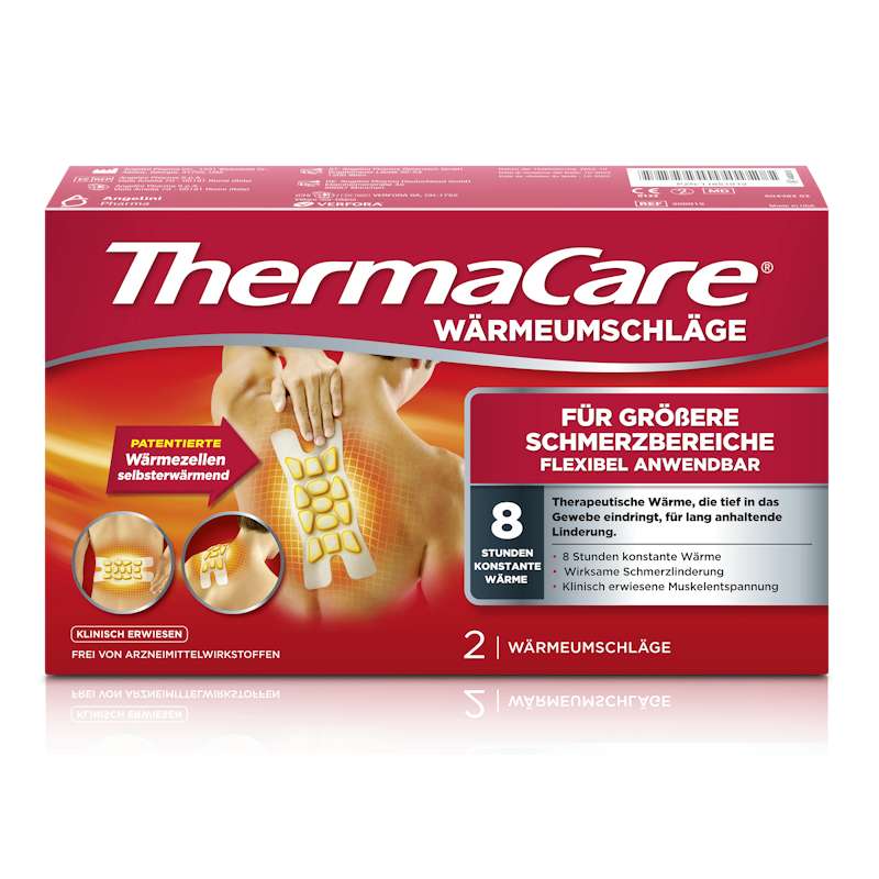 THERMACARE grössere Schmerzber Patch n 2 Stk THERMACARE grössere Schmerzber Patch n 2 Stk