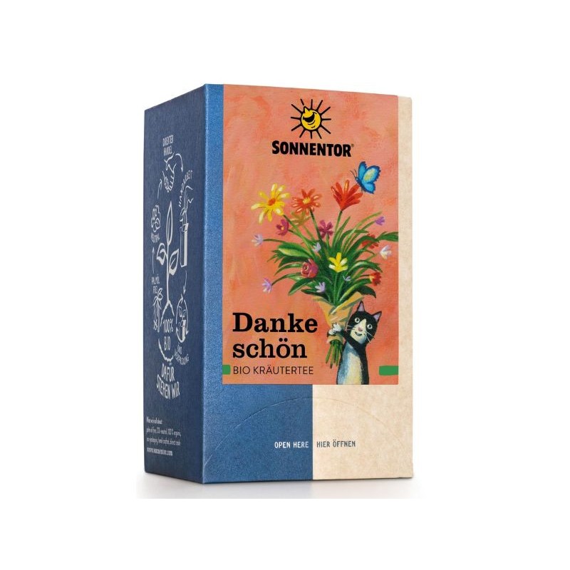 SONNENTOR Dankeschön Tee BIO 18 Btl 1.5 g - Online kaufen - Kräutertee