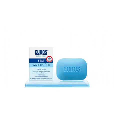 EUBOS Seife fest unparf blau 125 g