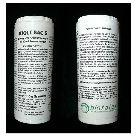 BIOLIBAC P biologischer Ablaufreinig Gran Ds 180 g