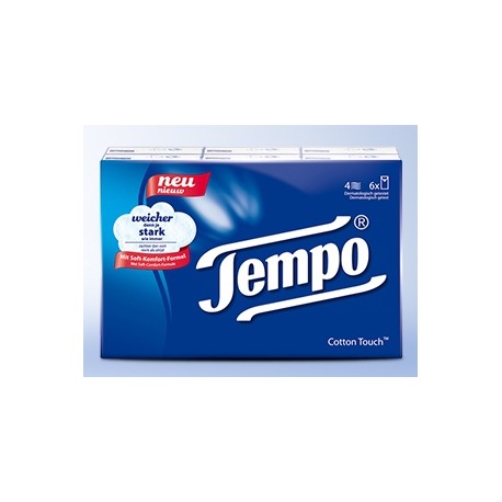 TEMPO Taschentücher Classic 6 x 10 Stk - Online kaufen - Hygieneart