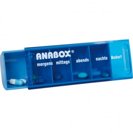 ANABOX  Medidispenser 1Tag blau