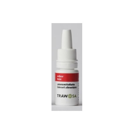 TRAWOSA Lebensmittelfarbstoff Erdbeer 10 ml