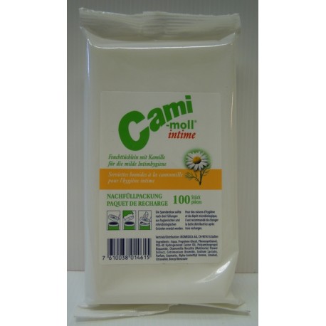 CAMI MOLL INTIME Feuchttücher refill 100 Stk