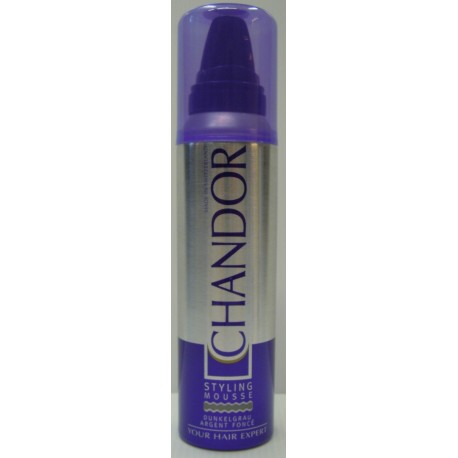 CHANDOR COLOUR Styling Mousse Dunkelgrau 150 ml