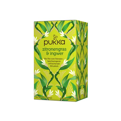 PUKKA Zitronengras&Ingwer Tee Bio Btl 20 Stk