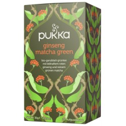 PUKKA Ginseng Matcha Green Tee Bio Btl 20 Stk