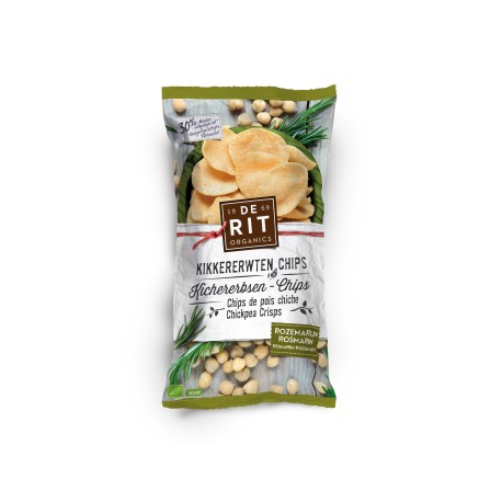 DE RIT Kichererbsen-Chips Rosmarin Bio 75 g