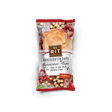 DE RIT Kichererbsen-Chips Paprika Bio 75 g